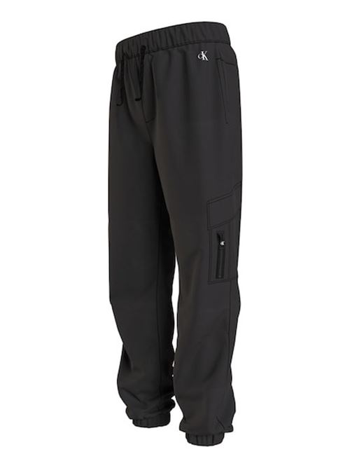 SOFT TECH CARGO PANTS CALVIN KLEIN JEANS | IB0IB01185/BEH